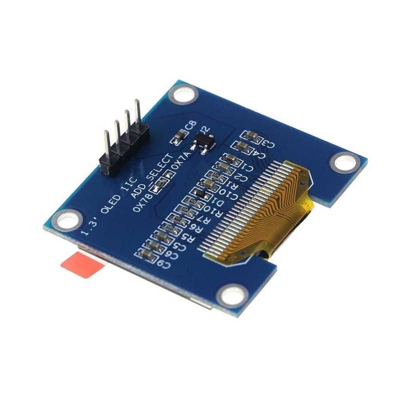 Inch I C Iic Pin Oled Display Module With Vcc Gnd Blue Darkoct