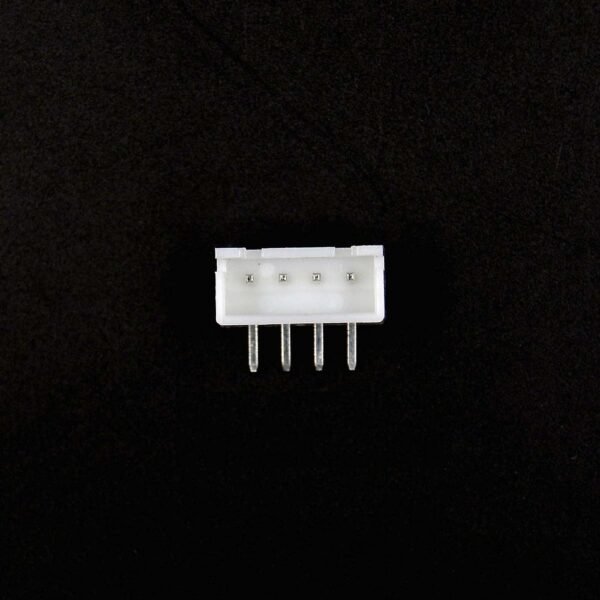 XH2.54mm 4P Bend Pin Header Connector – pack of 5 - Image 2