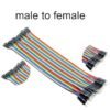 Male to Female Jumper Wires 40 Pin 30cm - Image 2