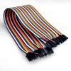 Male to Female Jumper Wires 40 Pin 30cm - Image 3