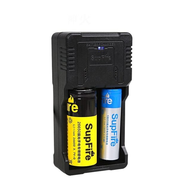 Supfire Portable Double Groove Battery Charger - Image 4