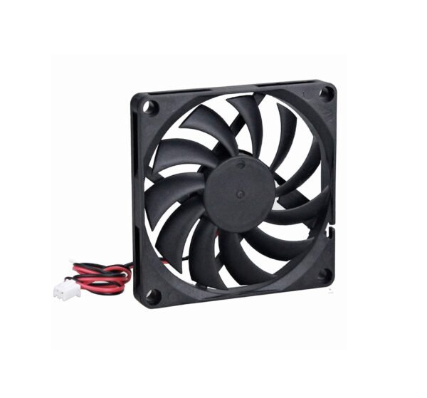 DC12V 8010 Double Ball Cooling Fan with XH2.54-2P 30CM Cable Size:80*80*10MM - Image 4