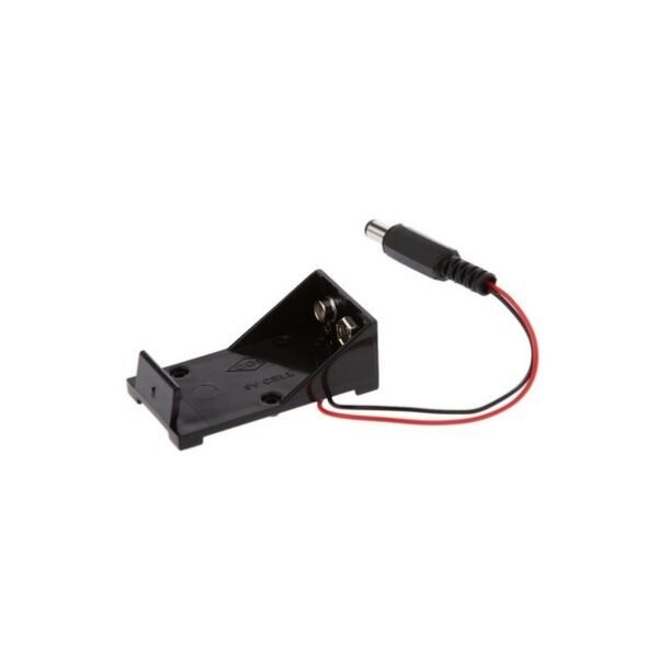 9V Battery Holder with DC Jack - Image 4