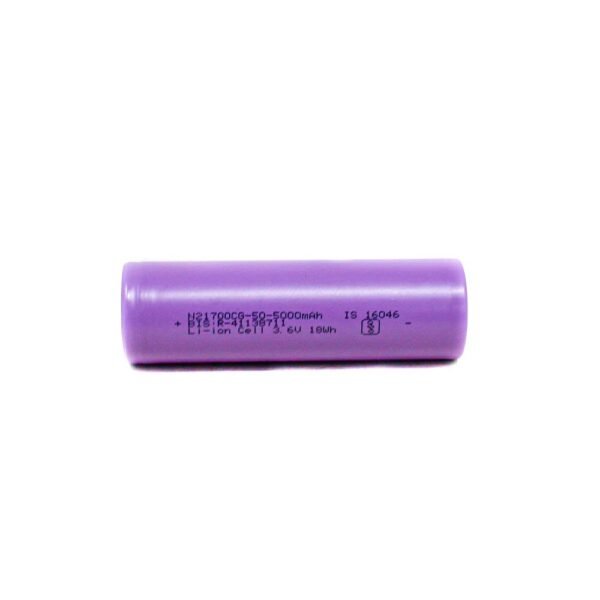 BAK NMC 21700 5000mAh (3c) Lithium-Ion 3.6V Battery - Image 4