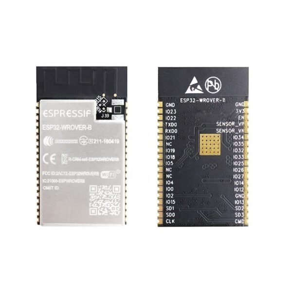 Espressif ESP32-WROVER-B 8M 64Mbit Flash WiFi Bluetooth Module - Image 2