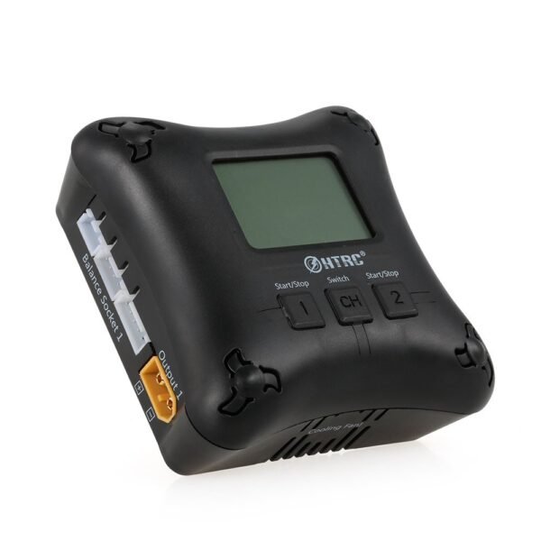 HTRC H4AC DUO 20W 2A Mini Battery Charger With XT60 For RC Drone Airplane Helicopter - Image 2