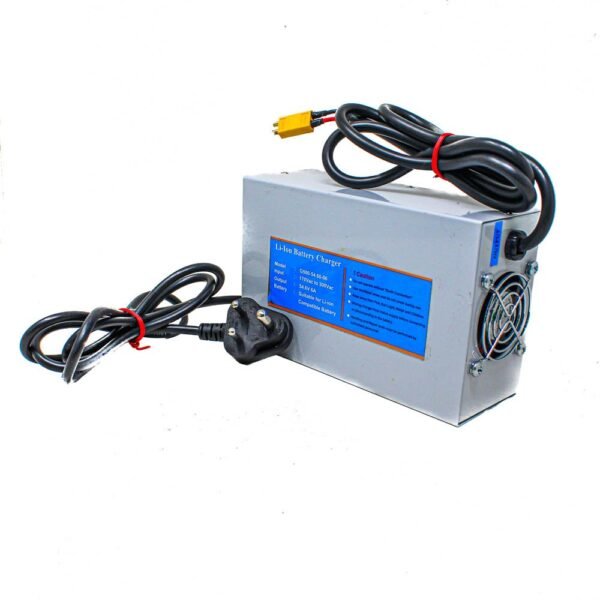 Lithium Battery Charger 54.6V 6A with XT60 Connector - Image 2