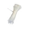 Nylon Cable Zip Ties 250 mm White (100pcs)