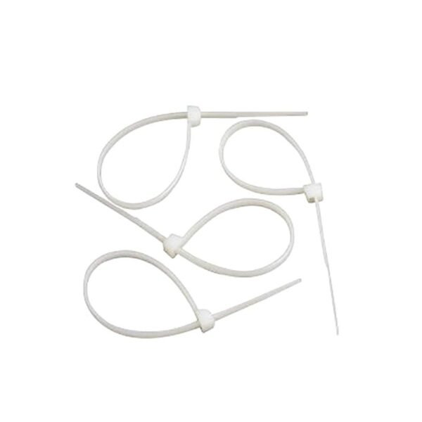 Plastic Ties 400 mm White (100pcs) - Image 4