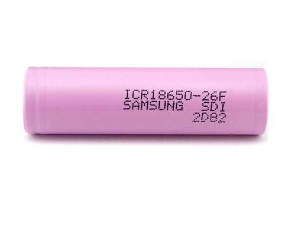 SAMSUNG ICR18650-26F 2600mAh Li-Ion Battery (Original) - Image 5