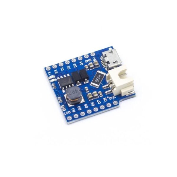 WeMos D1 Lithium Battery Charger Board with Mini USB