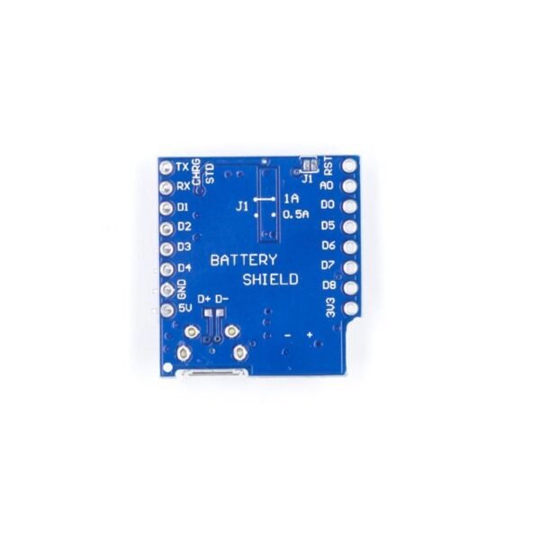 WeMos D1 Lithium Battery Charger Board with Mini USB - Image 3