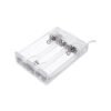 Transparent 3 x AA Battery Holder Box with Cable.Switch and Cover - Image 3