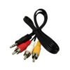 1.5 Meter Male 3.5mm to 3-RCA AV Cable - Image 2