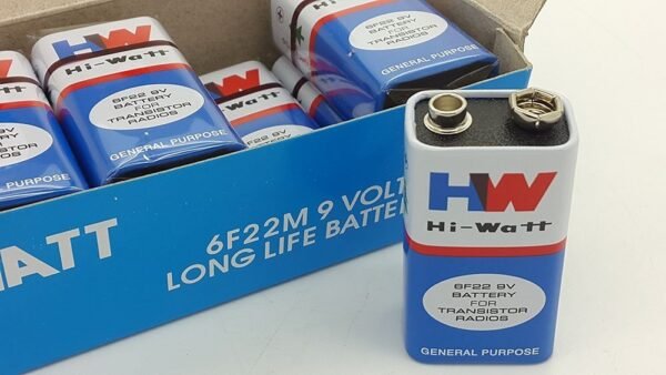 9V Original HW High-Quality Battery-5Pcs. - Image 2