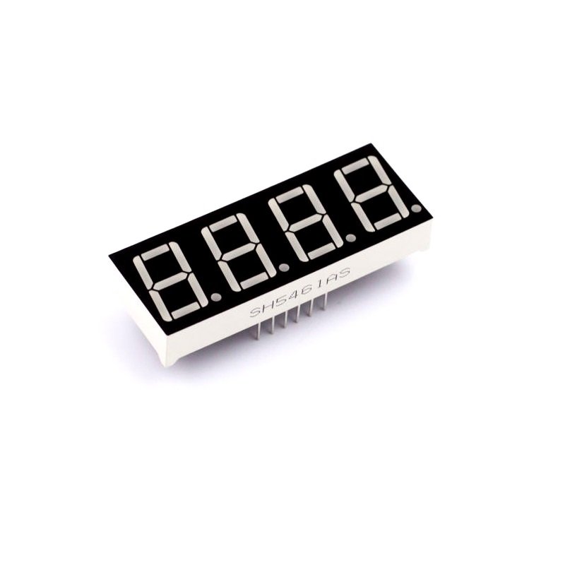 056 Inch Red 4 Digit 7 Segment Led Display Cc 12pin 2 Pcs Robotools 7177