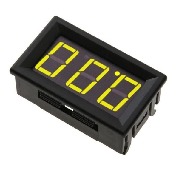 0.56inch 0-100V Three Wire LED Display Digital DC Voltmeter-Green