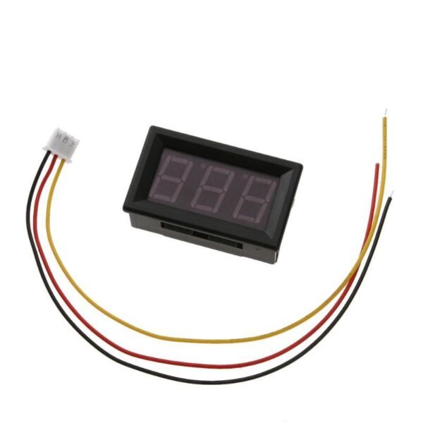 0.56inch 0-100V Three Wire LED Display Digital DC Voltmeter-BLUE - Image 3