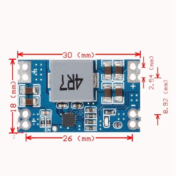 MINI560 DC-DC 12V 5A, Step-Down Stabilized, voltage source module - Image 3