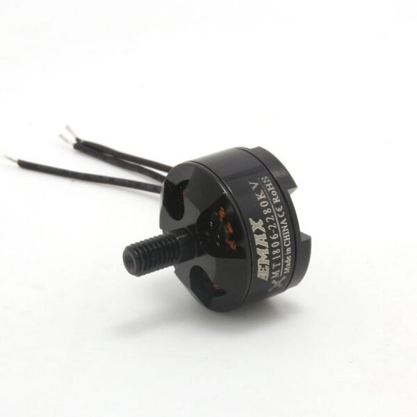 EMAX MT1806 Brushless DC Motor KV2280 (Original) – Black Cap (CW) - Image 2