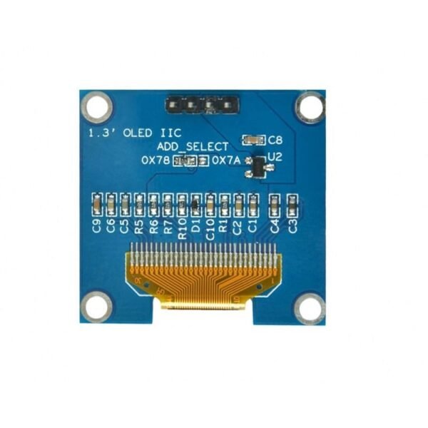 1.3 Inch I2C OLED Display Module 4pin- WHITE - Image 3