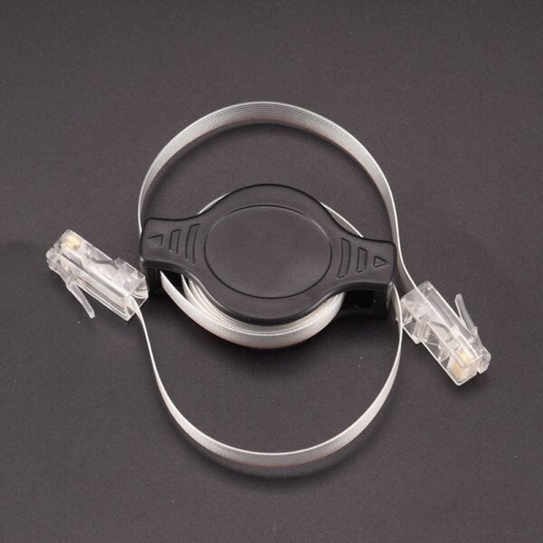 1.5 meter RJ45 Retractable Travel Network Cable