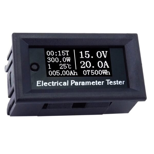 100V 20A OLED Digital Tester Amp Volt Power meter Time Capacity Energy Temp - Image 2