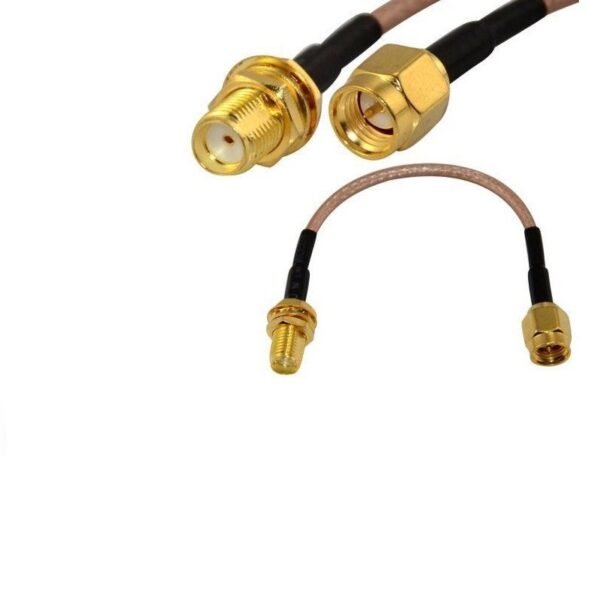 RG316 Coaxial Cable 10cm Pigtail WLAN Network RF Antenna - Image 2