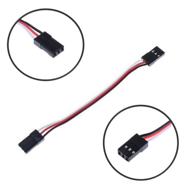 JR Male To JR Male Servo Extension Wire (100mm)