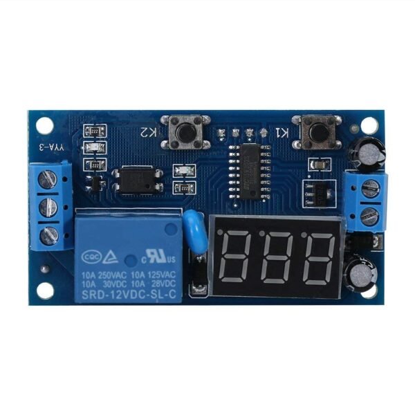 5V Time Control Switch Intermittent Infinite Cycle Countdown Switch Controller Timing Relay Module - Image 2