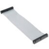 40pin 20CM GPIO Flat Grey Cable Female to Female Connectors for Raspberry Pi