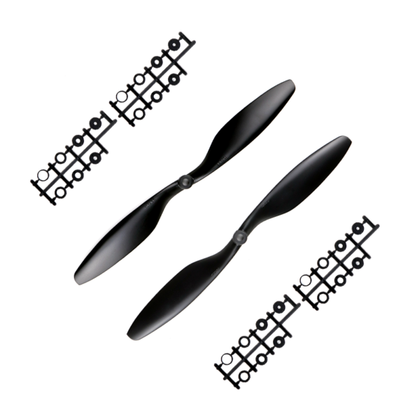 1045(10×4.5) SF Propellers Black 1CW+1CCW-1pair-Normal Quality - Image 2