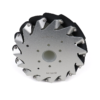 EasyMech 152mm Aluminium Mecanum wheels (Bearing type rollers) RIGHT