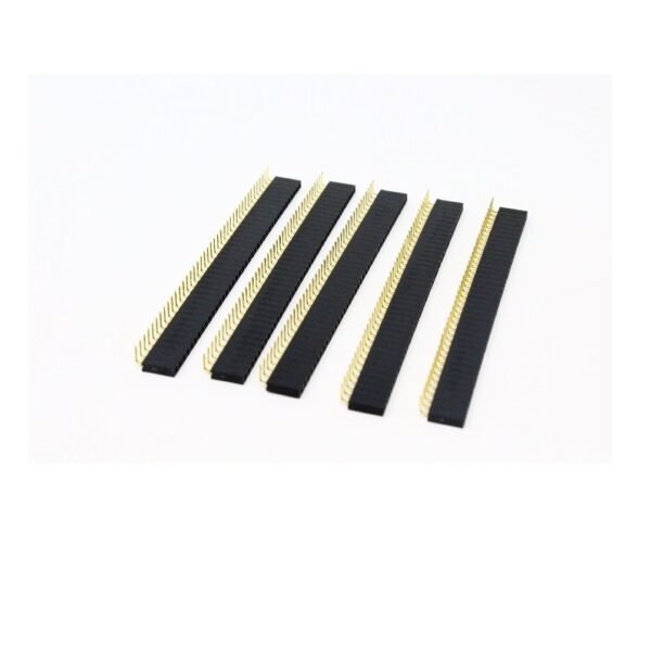 1×40 Berg Strip Right Angle Female Connector – 5pcs - Image 3