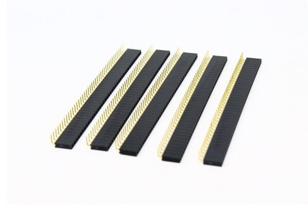 1×40 Berg Strip Right Angle Female Connector – 5pcs - Image 2