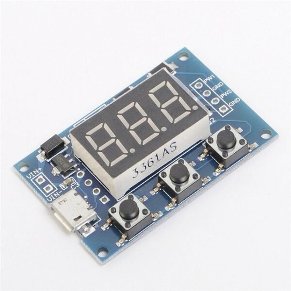 2 Channel PWM Pulse Frequency Adjustable Duty Cycle Square Wave Rectangular Wave Signal Generator Module - Image 3