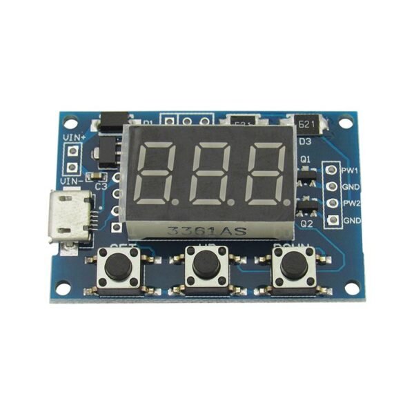 2 Channel PWM Pulse Frequency Adjustable Duty Cycle Square Wave Rectangular Wave Signal Generator Module - Image 2