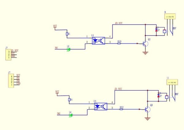 5V Dual Channel Relay Module with Optocoupler - Image 2