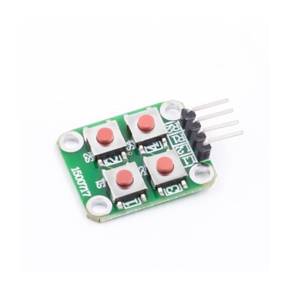 2 x 2 Matrix 4 Push Button Keyboard Module - Image 2