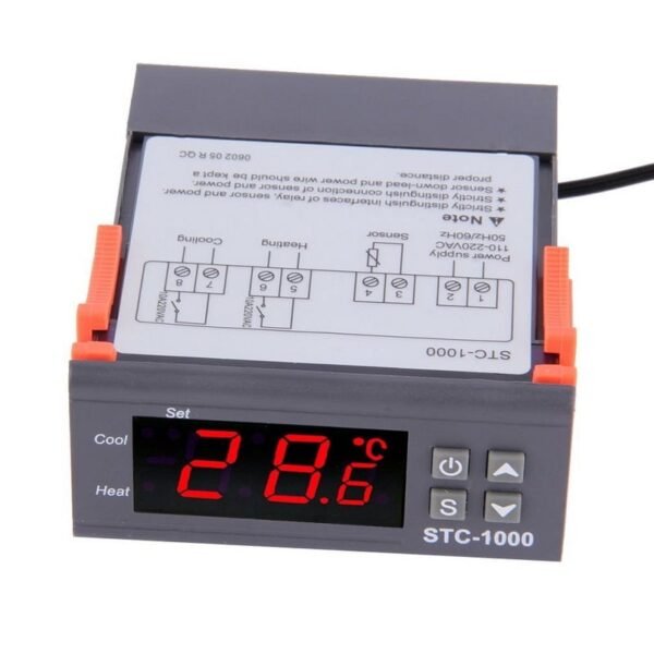 STC-1000 AC220V Digital Temperature Controlled Thermostat Switch - Image 2