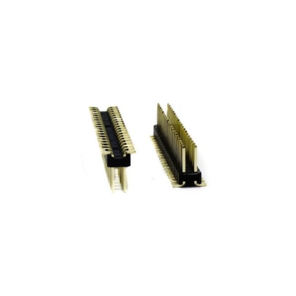 2.54mm 2×20 Pin Male Double Row SMT Header Strip (Pack of 5) - Image 3