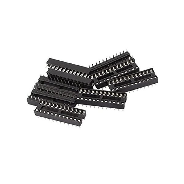 24 Pin Narrow DIP IC Socket Base Adaptor (Pack of 5) - Image 2