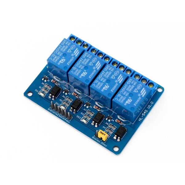 24V 4-Channel Relay Module (with Light Coupling) - Image 3