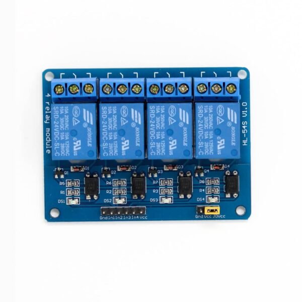 24V 4-Channel Relay Module (with Light Coupling) - Image 5