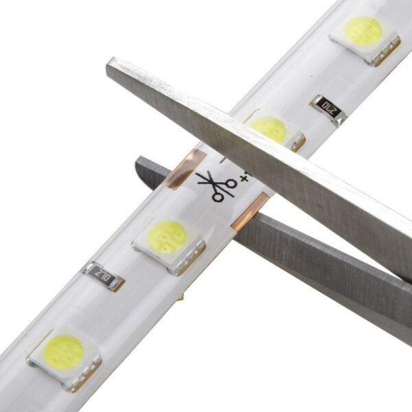 24V Warm White 5050 SMD LED Strip-1Meter - Image 3