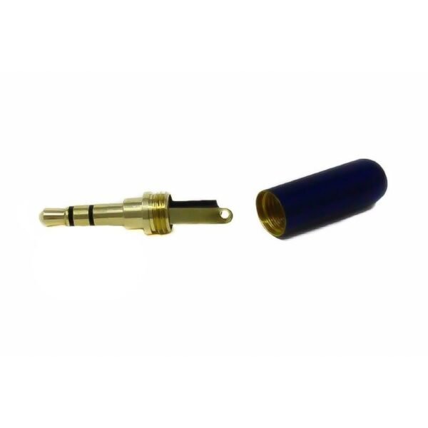 3.5mm Audio Plug 3 Pole Gold-plated Earphone Adapter For DIY Stereo Headset - Image 3