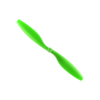Orange HD Propellers 1045(10X4.5) ABS Green 1CW+1CCW-1pair - Image 2