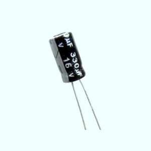 330uF 16V DC Polymer Aluminium Through Hole Capacitor (Pack of 20)