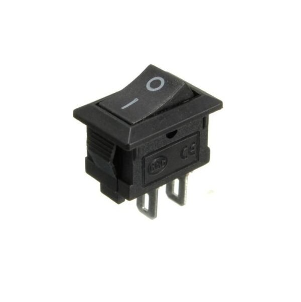 3A 250V AC SPST ON-OFF Rocker Switch – 5Pcs. - Image 2