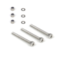 EasyMech 152mm Aluminium Mecanum wheels (Bearing type rollers) RIGHT - Image 2